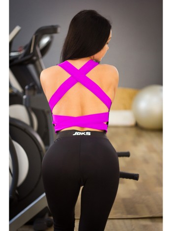 Комбинезон Black Classic (фиолет лямки)