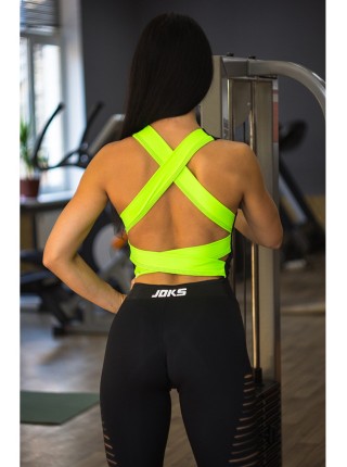 Комбинезон Black Classic с разрезами (салатовые лямки) Комбинезон Black Classic с разрезами (салатовые лямки)