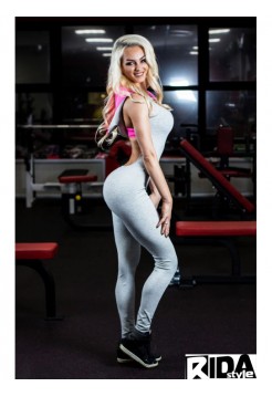 Комбинезон Seraphimlady "Gray & Pink"