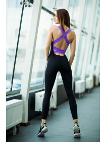 Спортивный комбинезон Black N Lavender
