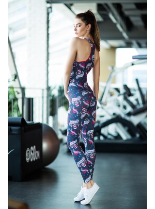 Спортивный комбинезон Tattoo Skulls