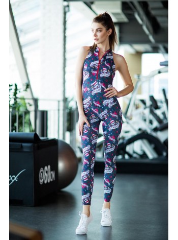 Спортивный комбинезон Tattoo Skulls