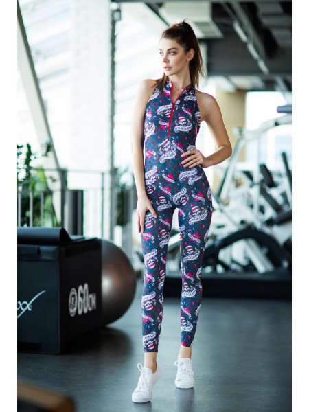 Спортивный комбинезон Tattoo Skulls