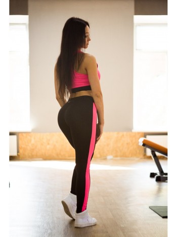 Лосины Black and Coral Series