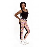 Лосины Crazy Fish комбинированные