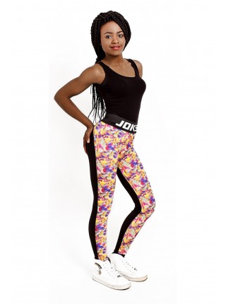 Лосины Crazy Fish комбинированные