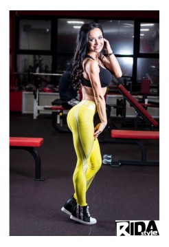 Лосины Lacrimosa "Yellow & Gold"