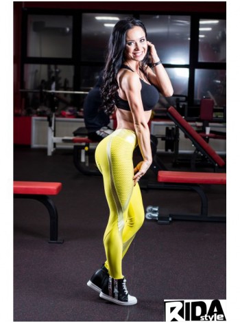 Лосины Lacrimosa "Yellow & Gold"