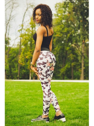 Лосины Military Flamingos