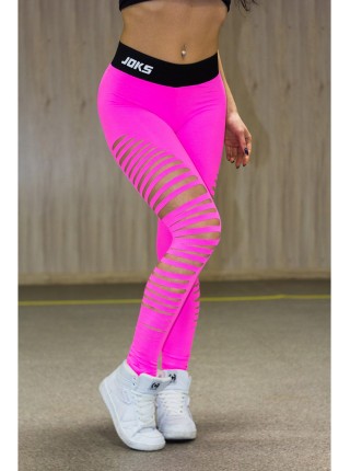 Лосины Pink Classic с разрезами