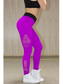 Лосины Purple Classic (с разрезами)