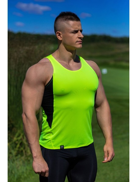 Спортивная майка PRO Lemon-Black