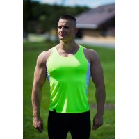 Спортивная майка PRO Lemon-White