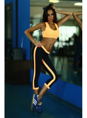 Спортивный комплект Basic Orange Low Rise Capri
