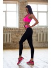 Спортивный комплект High Waist Pink