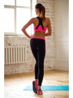 Спортивный комплект Basic Pink Low Rise Leggings