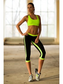 Спортивный комплект Basic Lemon Low Rise Capri