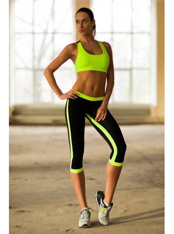 Спортивный комплект Basic Lemon Low Rise Capri
