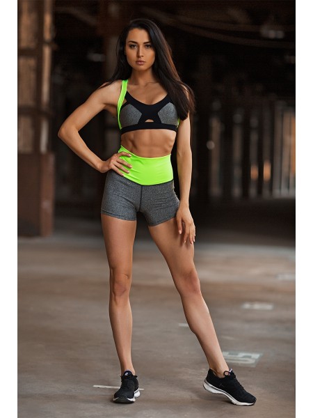Спортивный комплект PRO Jersey Green High Waist