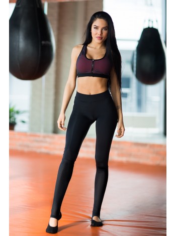 Спортивный комплект Yoga Total Black Paris Bra