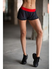 Шорты Paris Mesh in Red