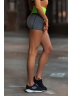 Спортивные шорты PRO Jersey Green High Waist
