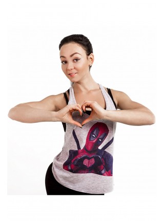 Майка Deadpool love you