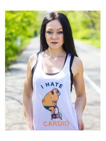 Майка I Hate Cardio