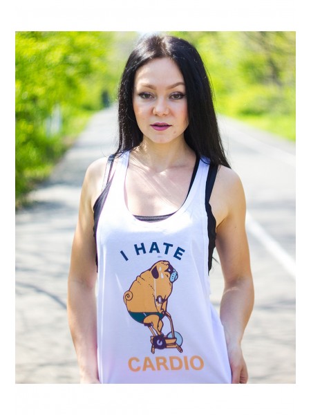 Майка I Hate Cardio