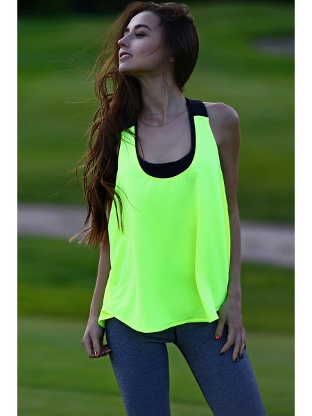 Спортивная майка-распашонка PRO Lemon