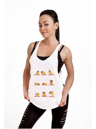 Майка PUG Yoga