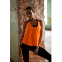 Спортивная майка-распашонка PRO Orange