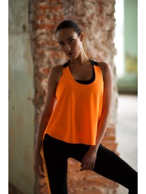 Спортивная майка-распашонка PRO Orange