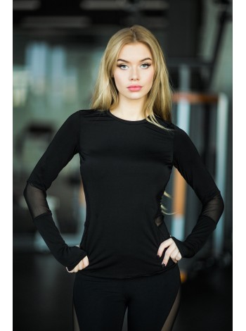 Спортивный рашгард Basic Black