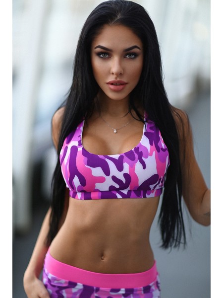 Спортивный топ Como Pink Спортивный топ Como Pink