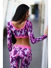 Спортивный топ Como Pink (Long sleeve)