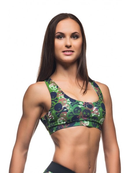 Спортивный топ Como Skull