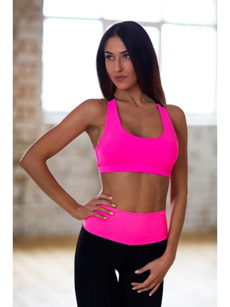 Спортивный топ Basic Pink Спортивный топ Basic Pink