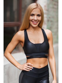 Спортивный топ Disco Black