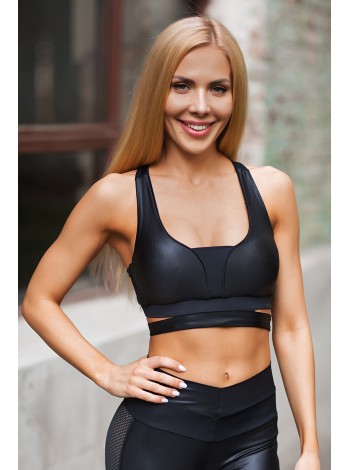 Спортивный топ Disco Black