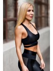 Спортивный топ Disco Black